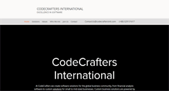 Desktop Screenshot of codecraftersintl.com